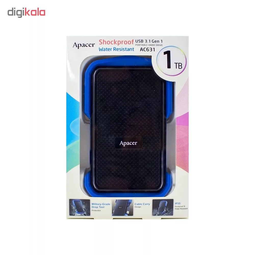 هارد اکسترنال اپیسر مدل AC631 ظرفیت 1 ترابایت