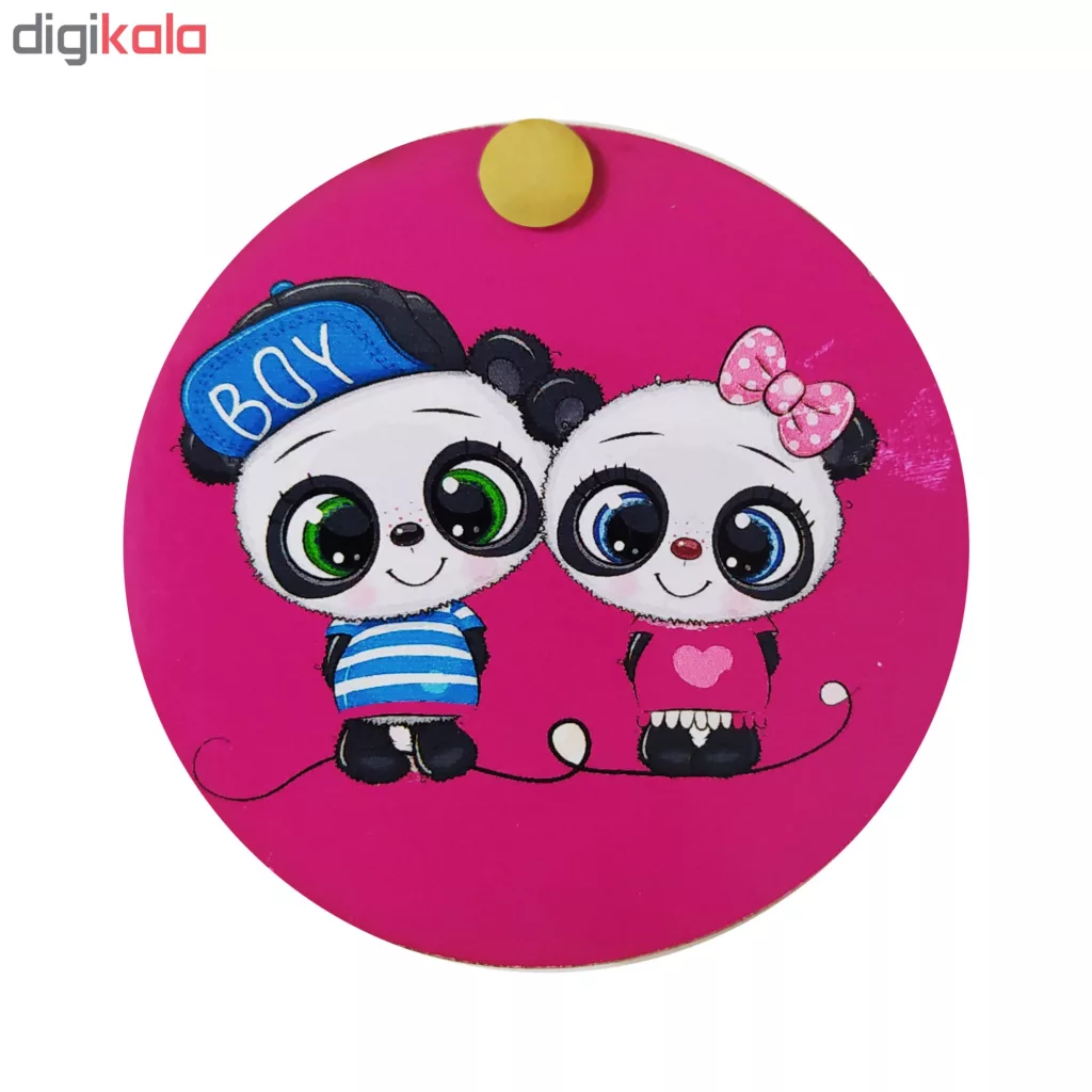 آینه جیبی طرح پاندا کد p01