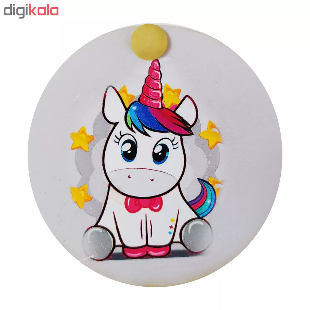 آینه جیبی طرح تک شاخ کد w02