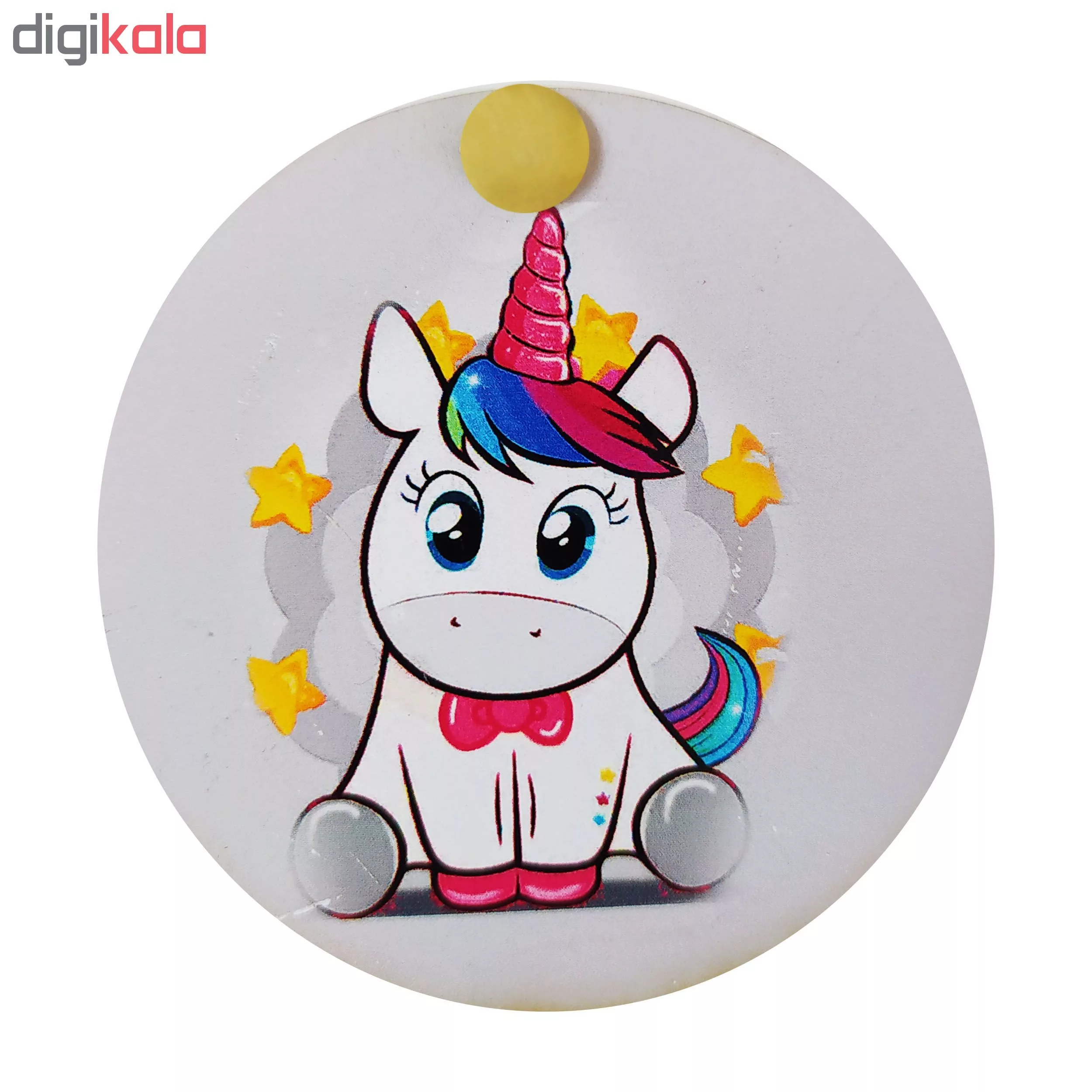 آینه جیبی طرح تک شاخ کد w02