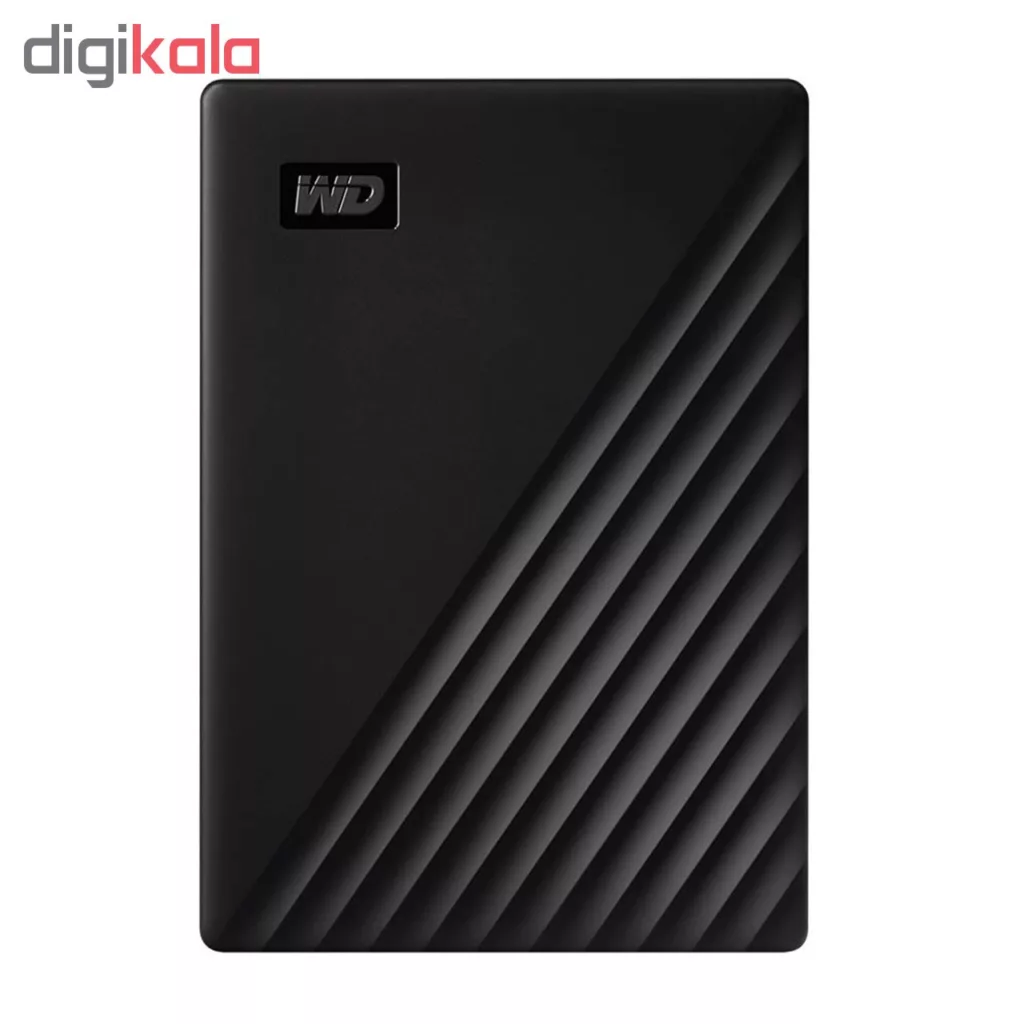 هارد اکسترنال وسترن دیجیتال مدل My Passport ظرفیت پنج ترابایت دارای رابط USB Type-A 3.2