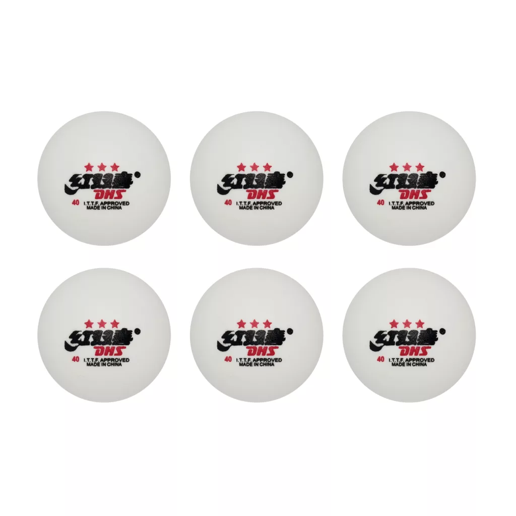توپ پینگ پنگ دی اچ اس کد DHS بسته 6 عددی