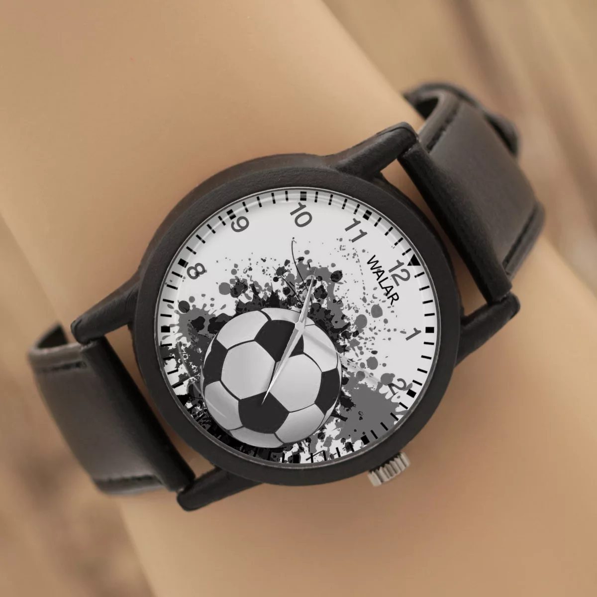 ساعت مچی عقربه ای والار طرح فوتبال کد LF2751
