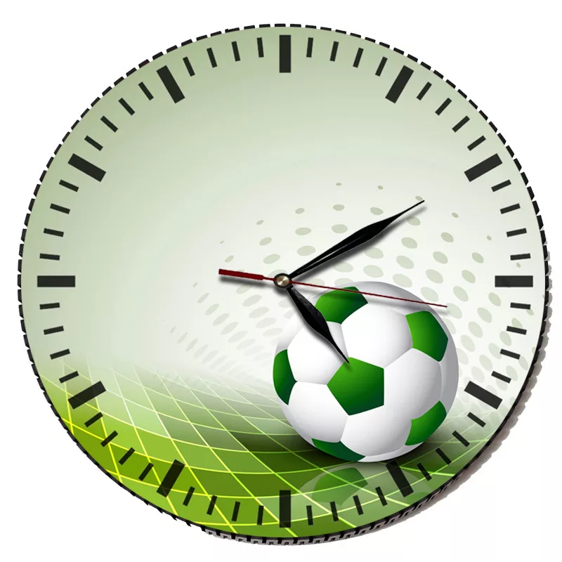 ساعت دیواری مدل توپ فوتبال