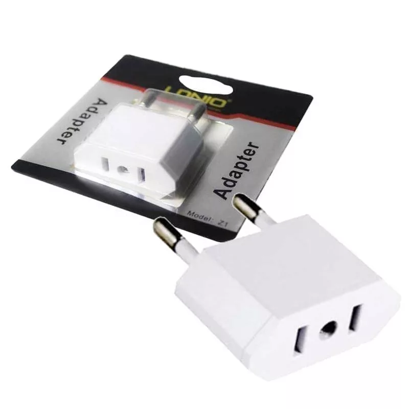 دوشاخه برق الدینیو مدل تبدیل 2 به 2 الدینیو مدل Z1