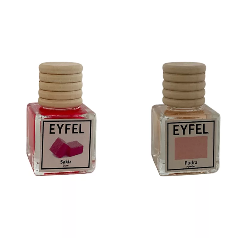 خوشبوکننده خودرو مدل آدامس و پودر حجم 10 میلی لیتر مجموعه 2 عددی