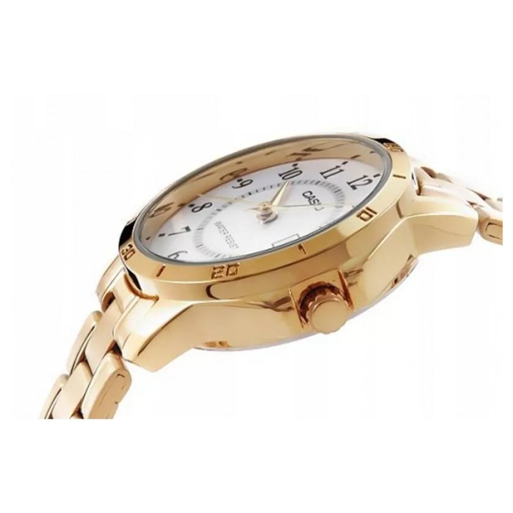 ساعت مچی عقربه ای زنانه کاسیو مدل LTP-V004G-7BUDF