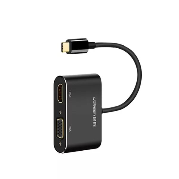 مبدل USB Type-C به VGA/HDMI یوگرین مدل MM123