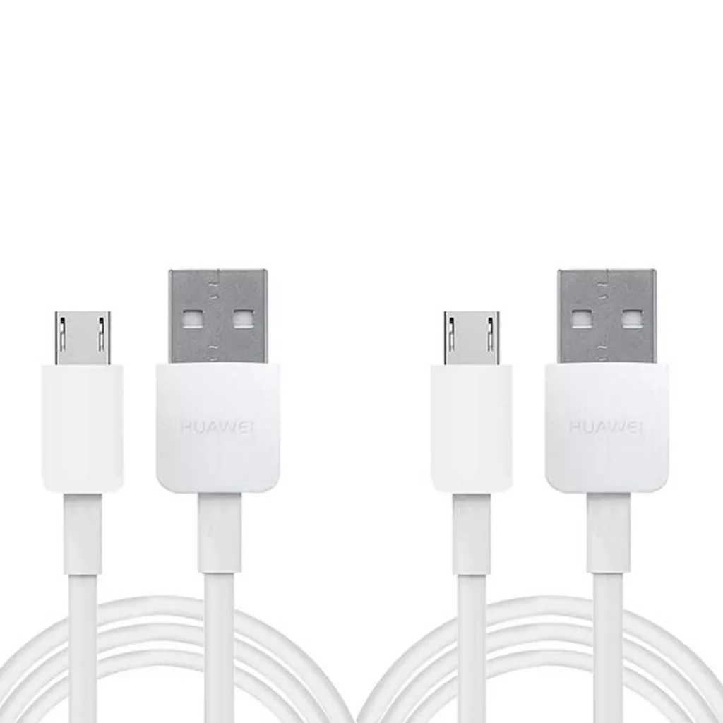 کابل تبدیل USB به microUSB مدل py0857 طول 1 متر بسته 2 عددی