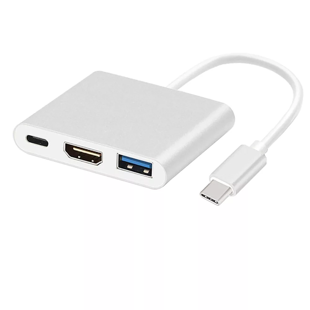 مبدل USB-C به USB3.0/USB-C/HDMI مدل VI545