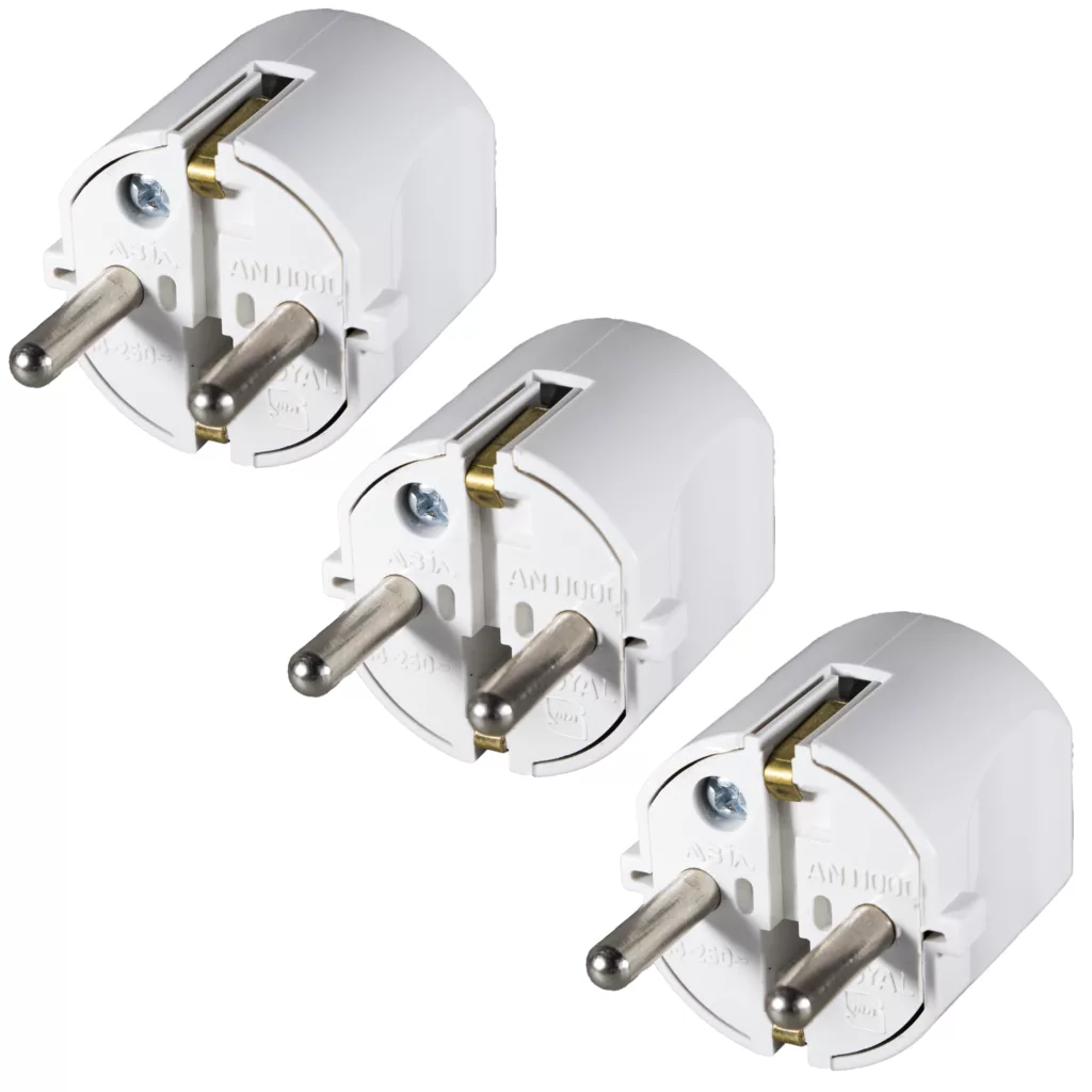 دوشاخه آسیا مدل Royal بسته 3 عددی