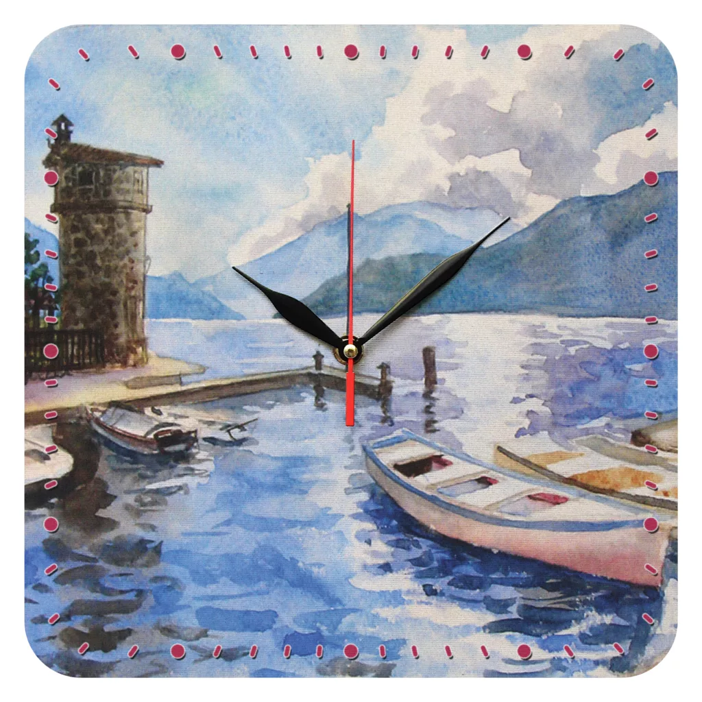 ساعت دیواری مدل 1029 طرح اسکله