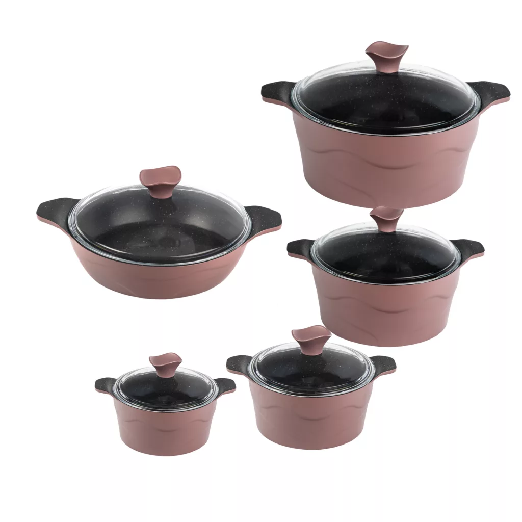 سرویس پخت و پز 10 پارچه دالغا مدل Color-Cil