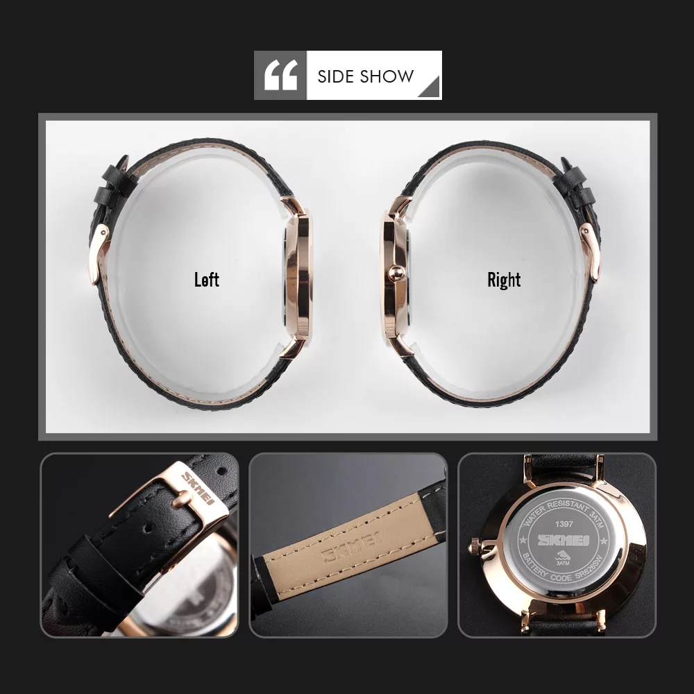 ساعت مچی عقربه ای زنانه اسکمی مدل 1397 کد 01