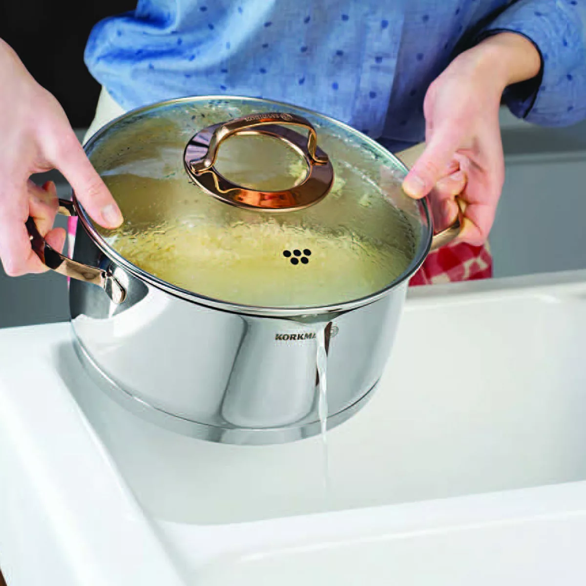 سرویس پخت و پز 8 پارچه کرکماز مدل رزانا