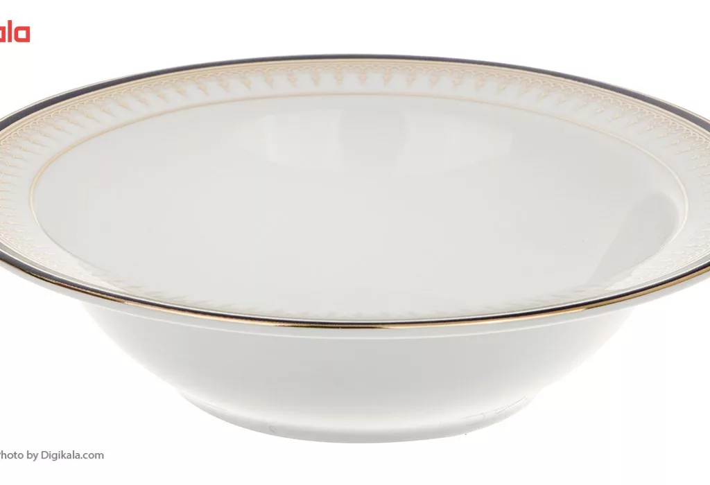 سرویس غذاخوری 28 پارچه چینی زرین ایران سری ایتالیا اف مدل Khatereh 2 درجه یک