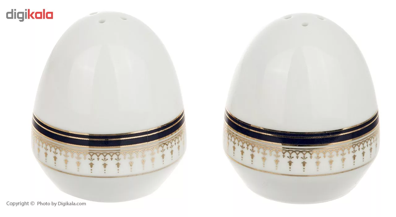 سرویس غذاخوری 28 پارچه چینی زرین ایران سری ایتالیا اف مدل Khatereh 2 درجه یک