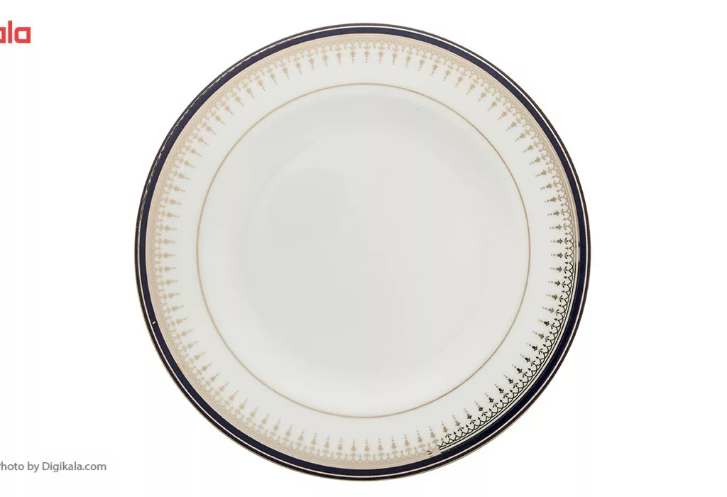 سرویس غذاخوری 28 پارچه چینی زرین ایران سری ایتالیا اف مدل Khatereh 2 درجه یک