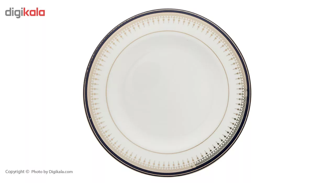 سرویس غذاخوری 28 پارچه چینی زرین ایران سری ایتالیا اف مدل Khatereh 2 درجه یک