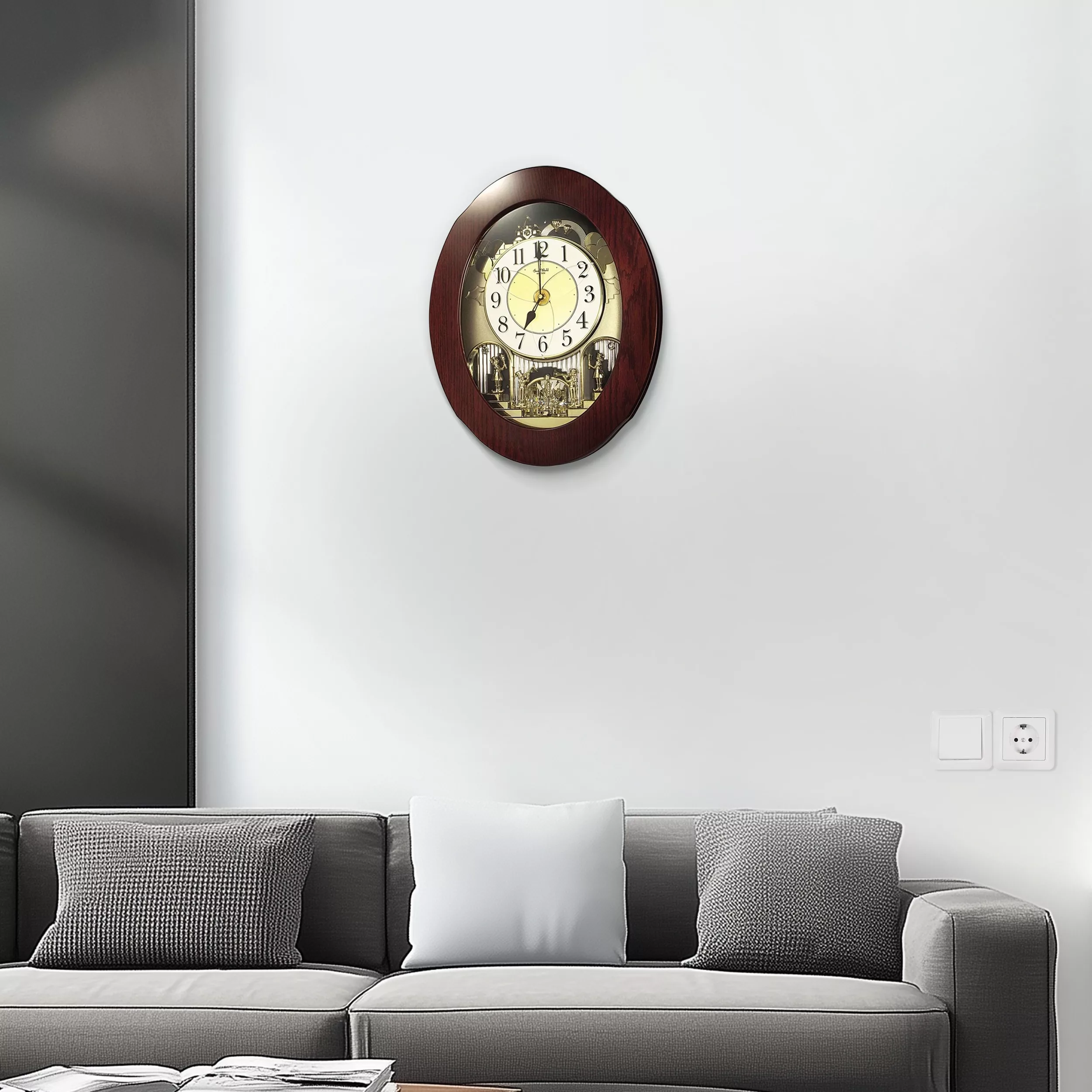 ساعت دیواری ریتم مدل 4MH838WD06 ساعت دیواری ریتم مدل 4MH838WD06