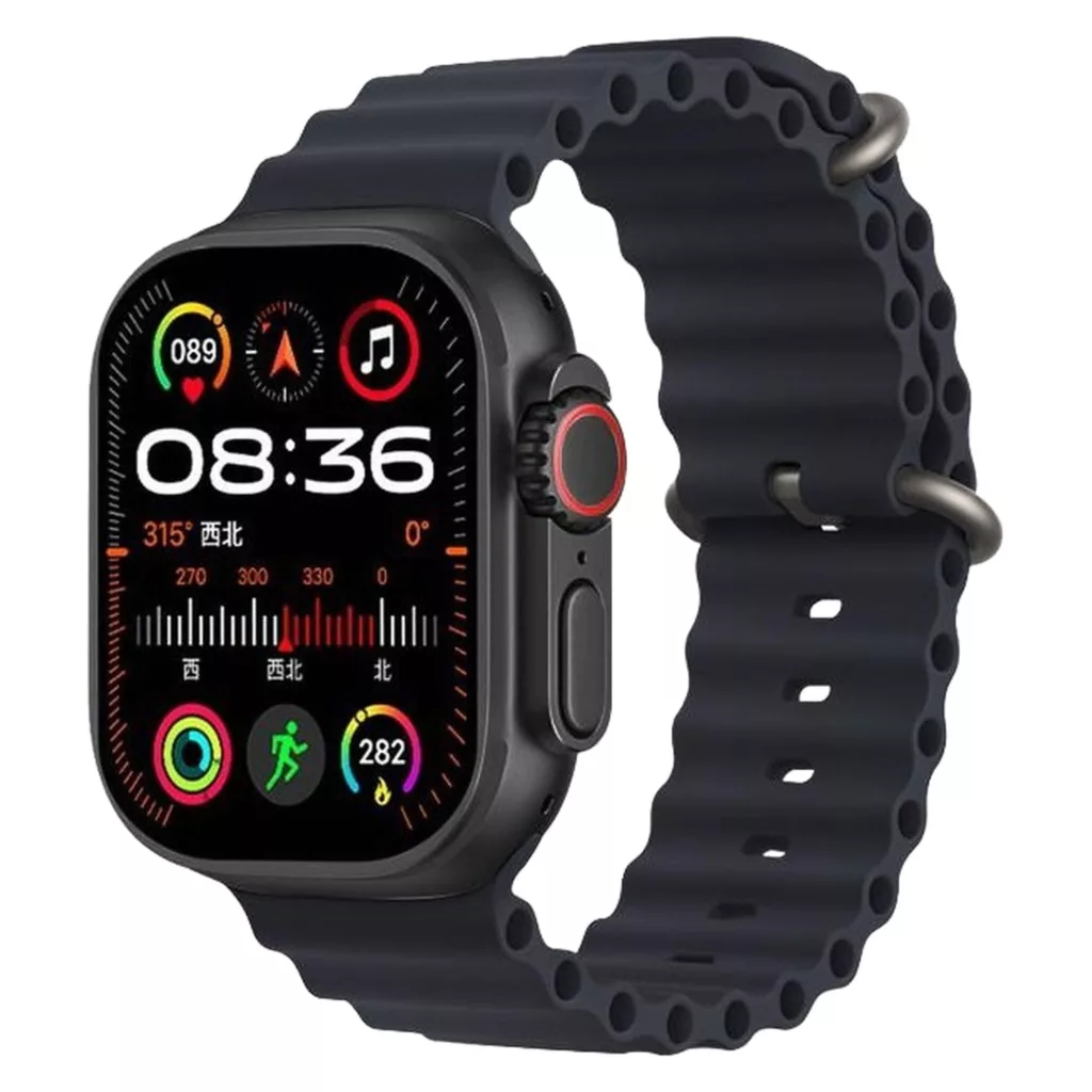 ساعت هوشمند آنونس مدل ULTRA 9 صفحه نمایش لمسی، محاسبه کالری ، شمارنده ضربان قلب ، امکان شخصی سازی واچ فیس،قابلیت مکالمه از طریق بلوتوث، پشتیبانی از زبان فارسی، بند سیلیکونی