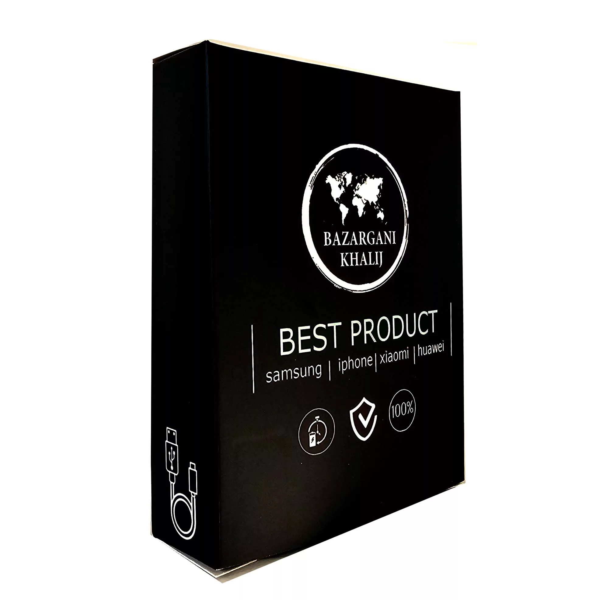 کابل تبدیل USB به USB-C مدل 6امپر 120w طول 1 متر