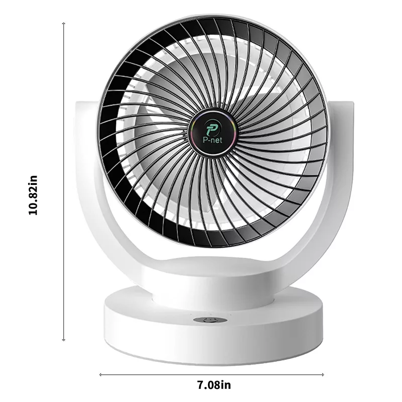 پنکه رومیزی پی نت مدل P.801 ظرفیت 2400 میلی آمپر ساعت