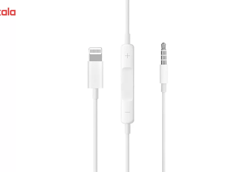 کابل تبدیل لایتنینگ به جک 3.5 AUX Audio مدل MH021 به طول 1 متر