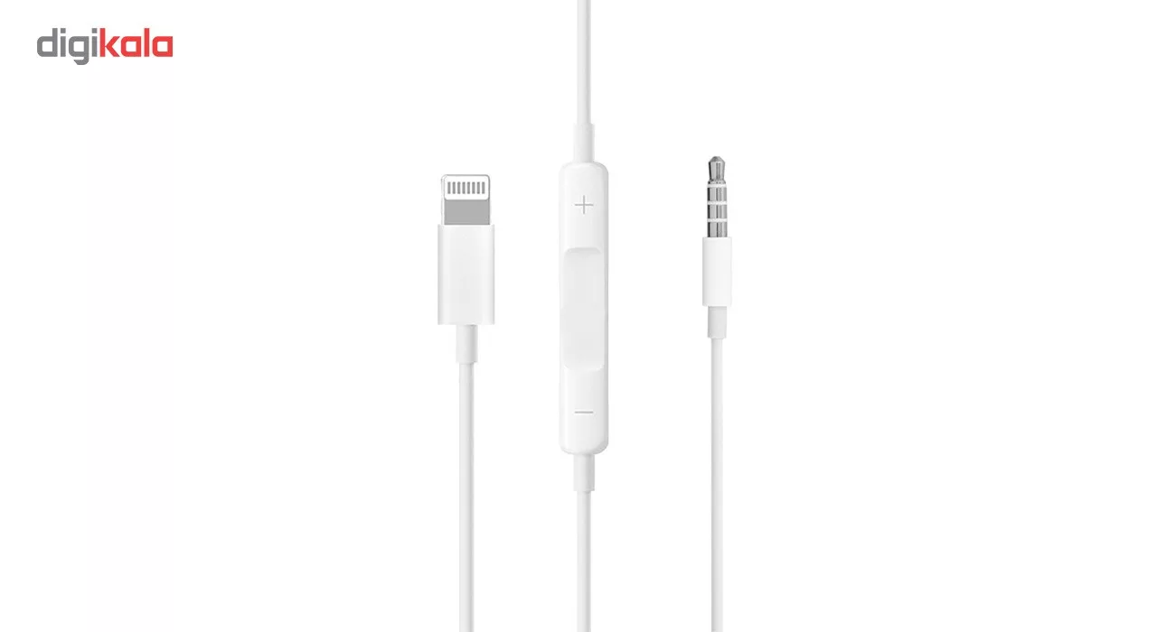 کابل تبدیل لایتنینگ به جک 3.5 AUX Audio مدل MH021 به طول 1 متر