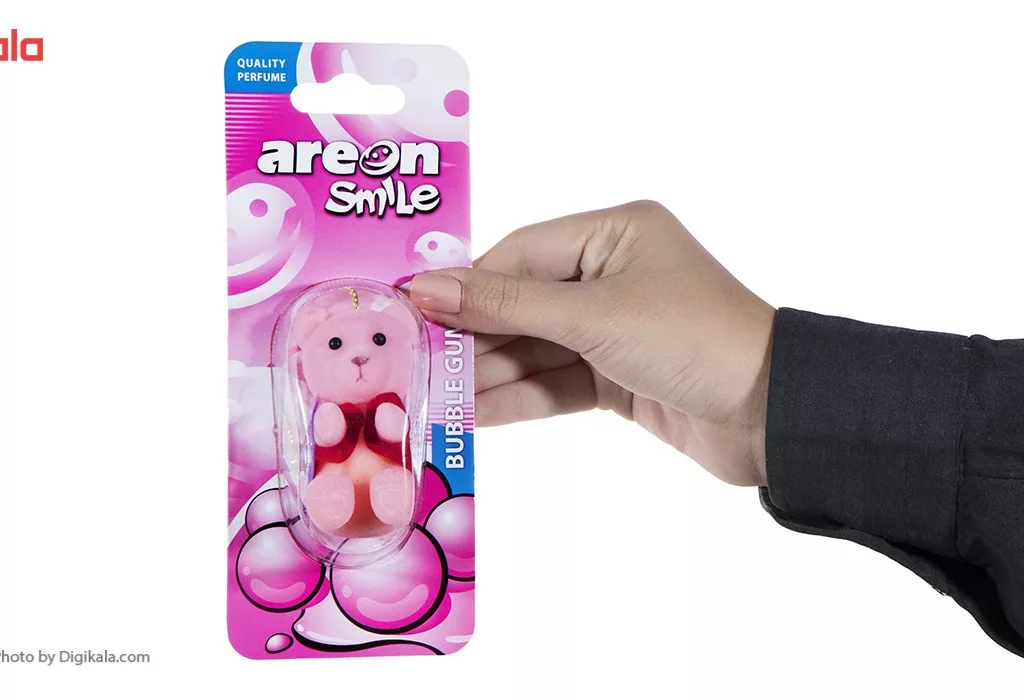 خوشبو کننده ماشین آرئون مدل Smile Bubble Gum