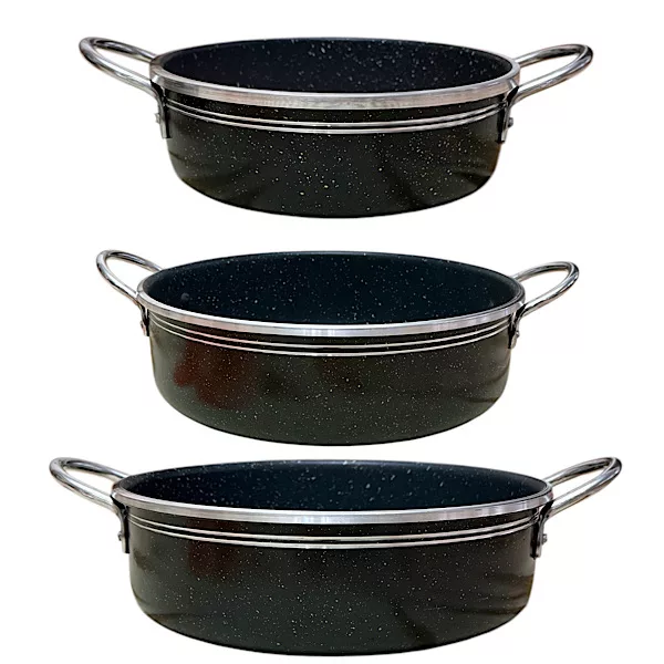 سرویس تابه گرانیتی 3 پارچه یاراشیق مدل 776