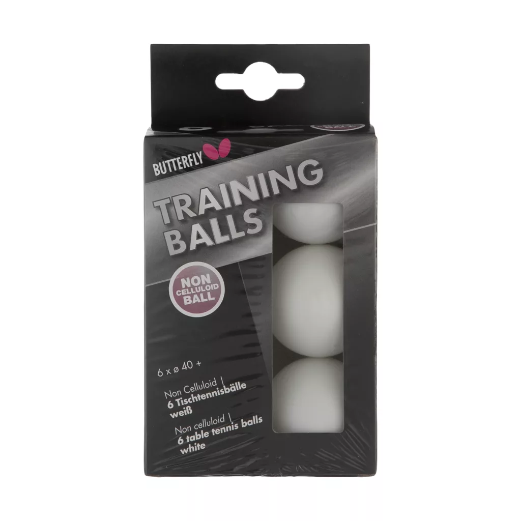 توپ پینگ پنگ باترفلای مدل +40 سری Training بسته 6 عددی
