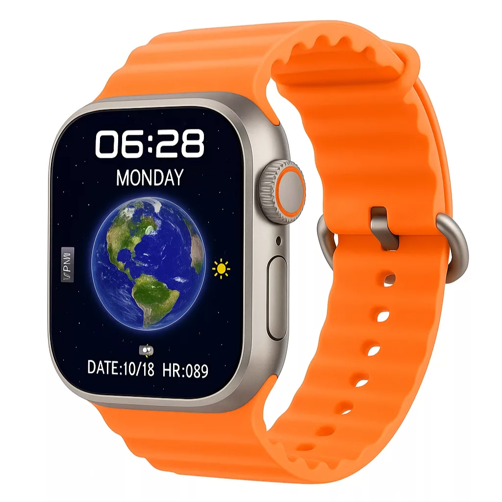 ساعت هوشمند 49 میلی‌متری مدل T30000 Ultra3با بند سیلیکونی