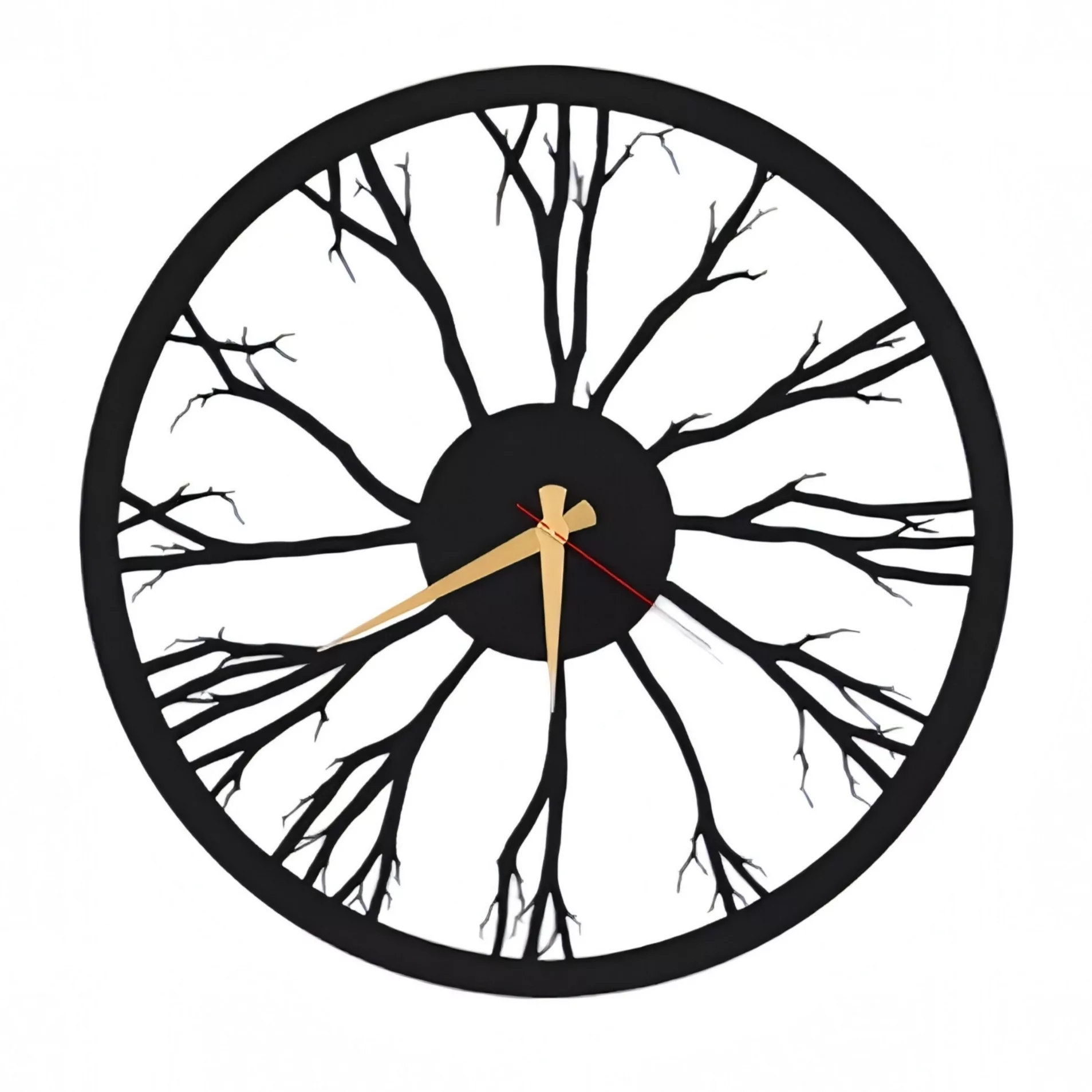 ساعت دیواری کوارتز مدل ریشه ها در زمان