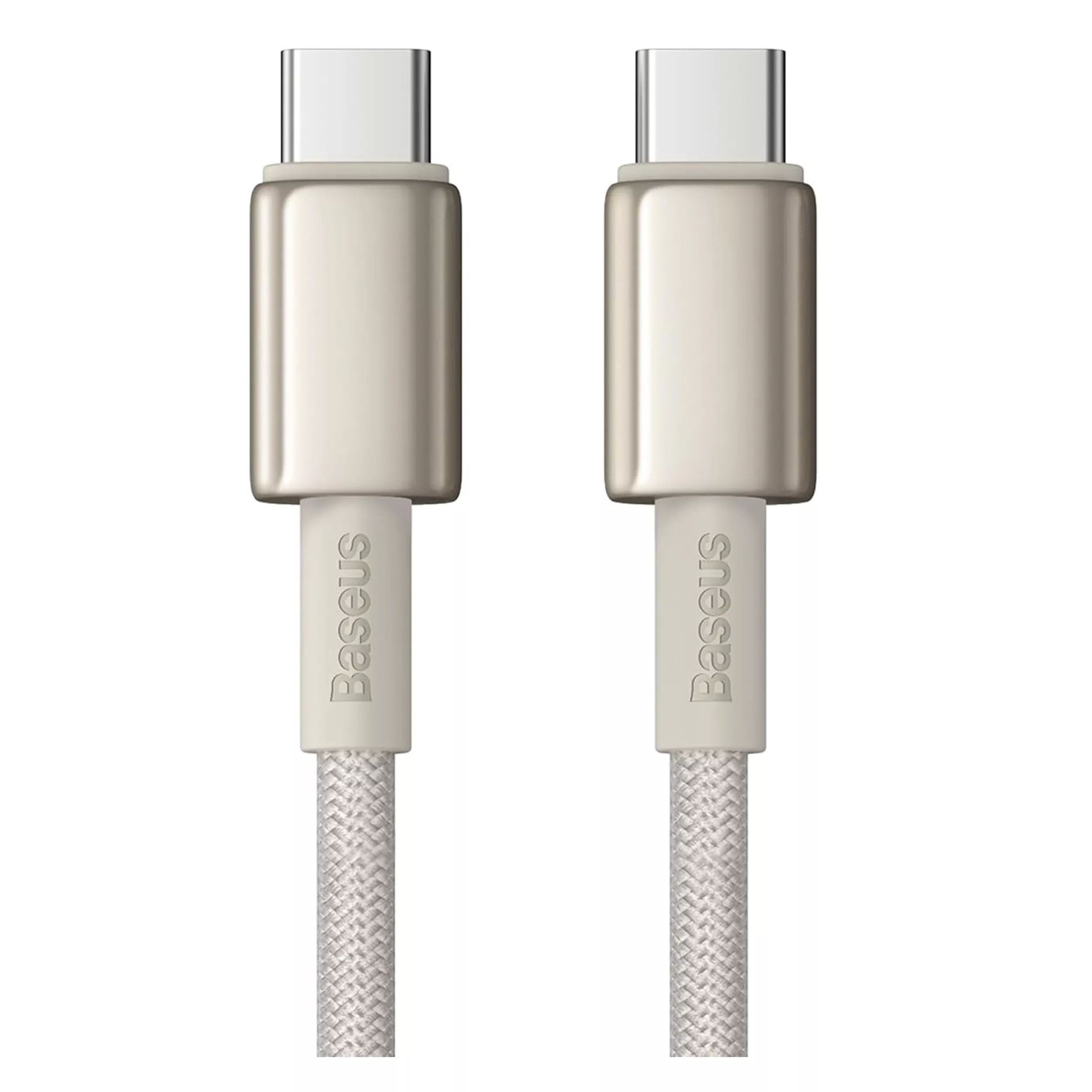 کابل تبدیل USB-C بیسوس مدل Tungsten Gold (100W)به طول 2 متر