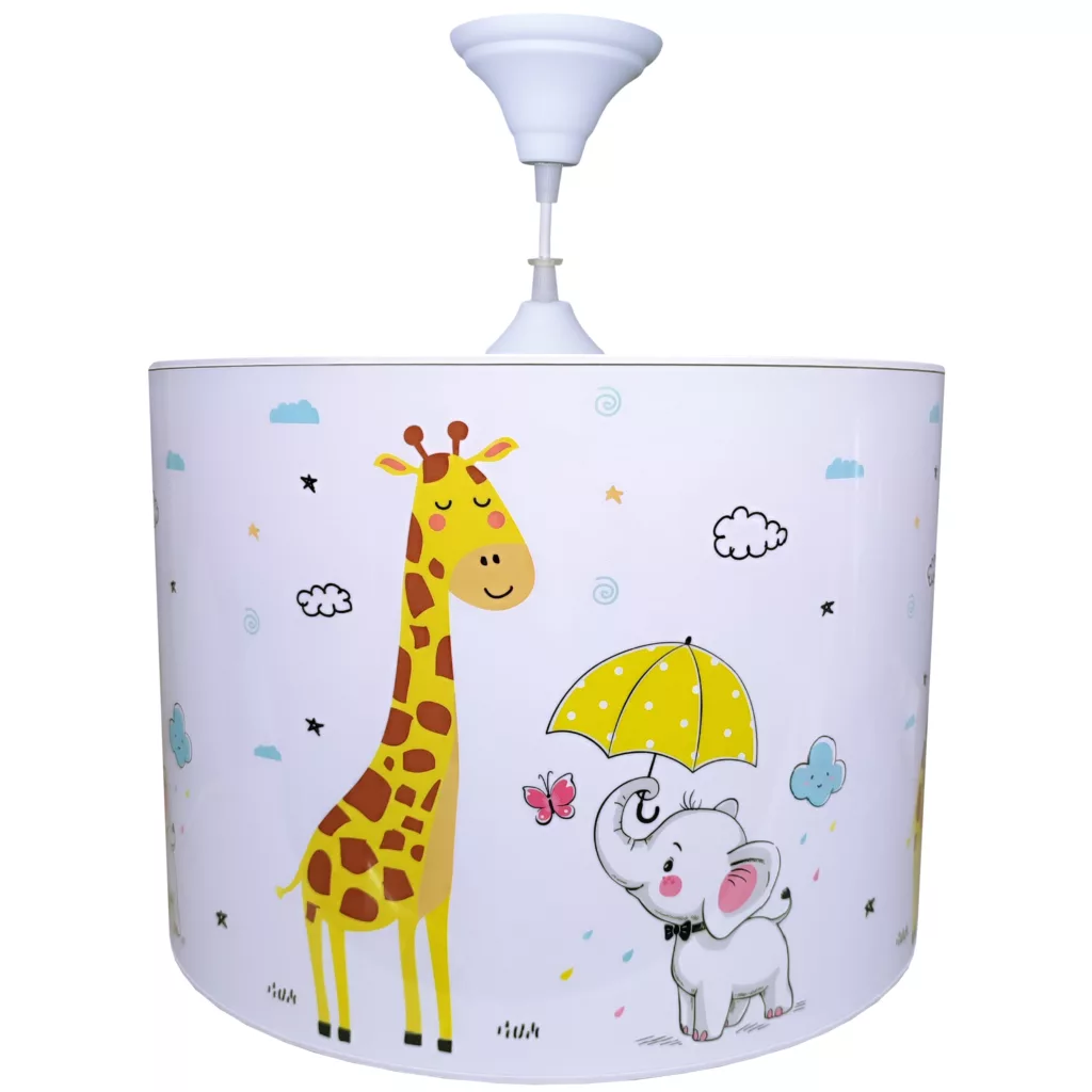 لوستر کودک مدل فیل و زرافه