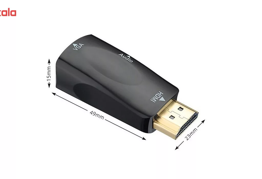 مبدل HDMI به VGA و Audio مدل HD adaptor