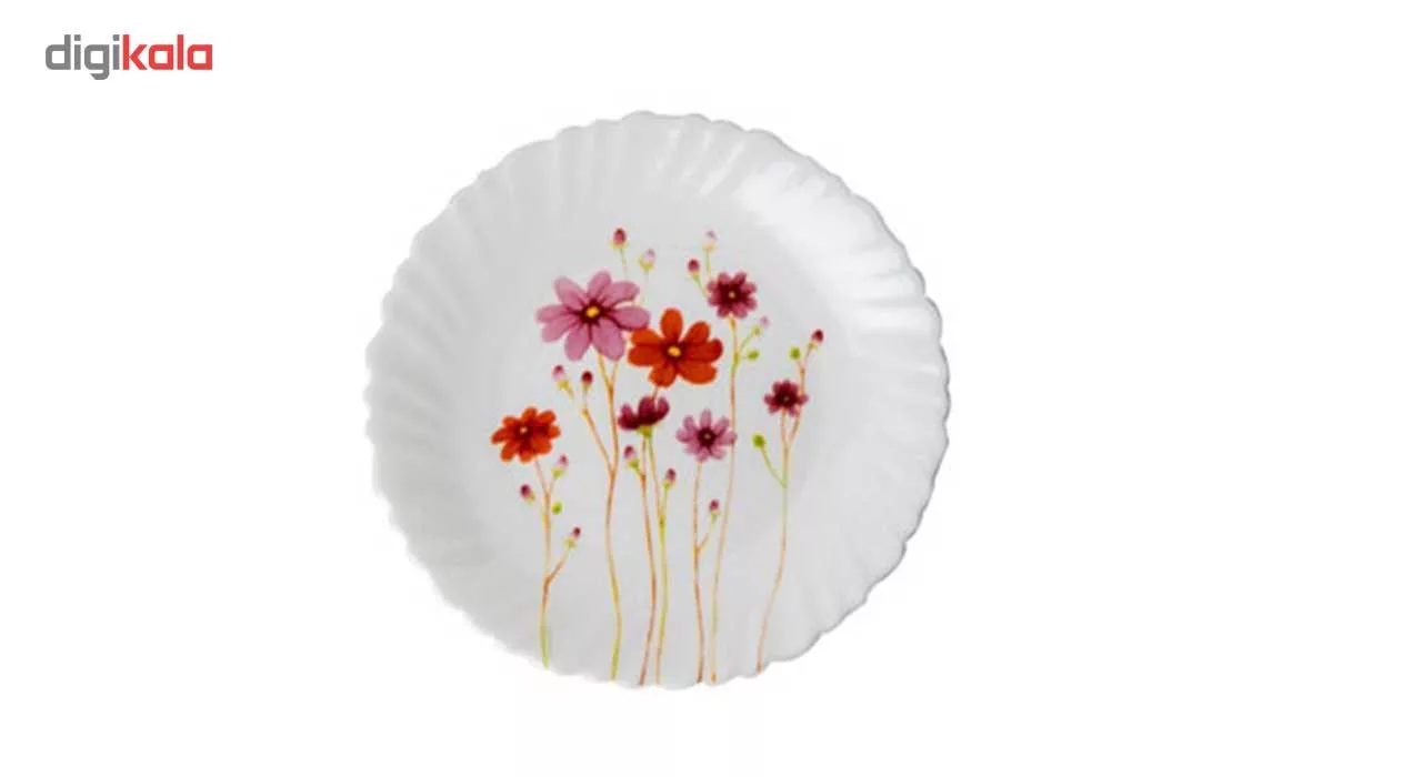 سرویس غذاخوری 18 پارچه لومینارک طرح کانتری فلاورز