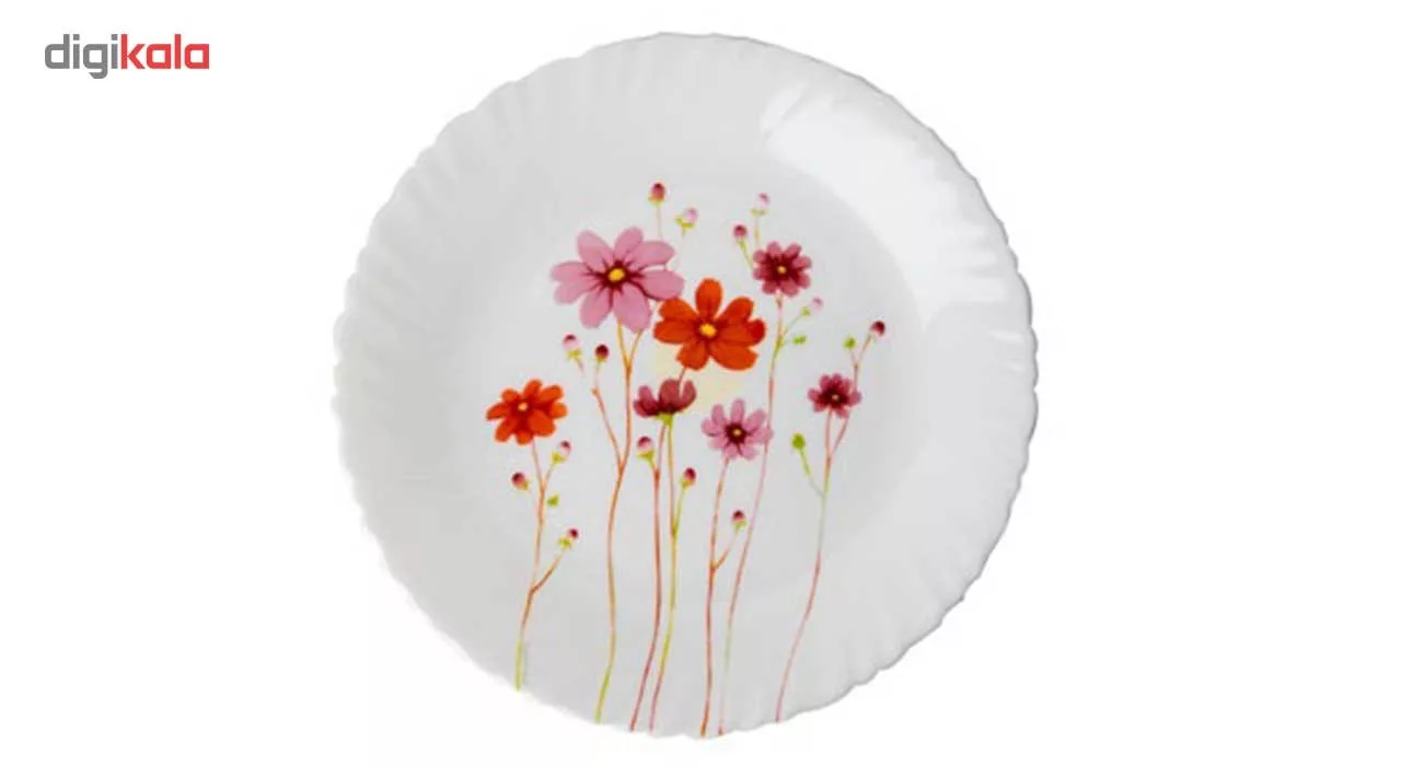 سرویس غذاخوری 18 پارچه لومینارک طرح کانتری فلاورز