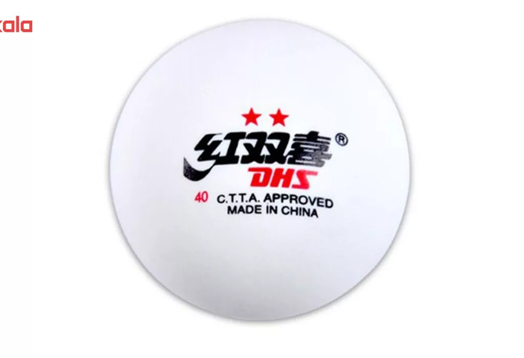 توپ پینگ پنگ دی اچ اس مدل 2 Star بسته 10 عددی