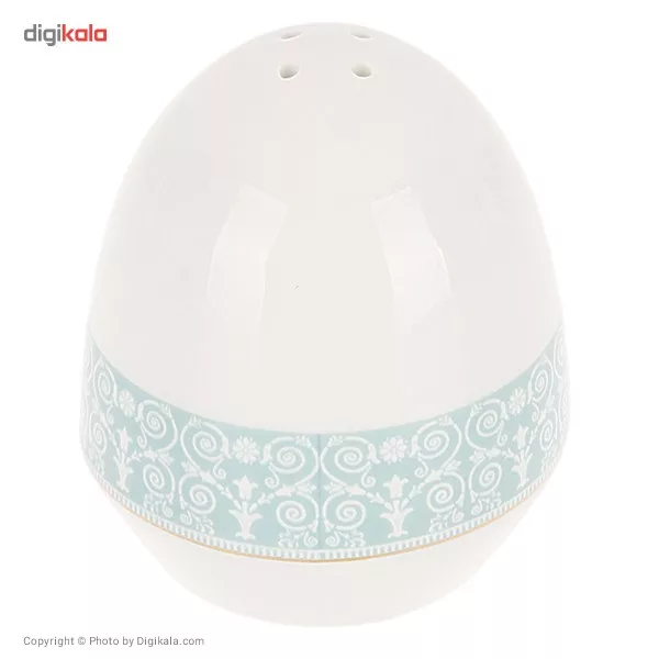 سرویس 102 پارچه چینی زرین ایران سری ایتالیا اف مدل سپید صدف درجه یک