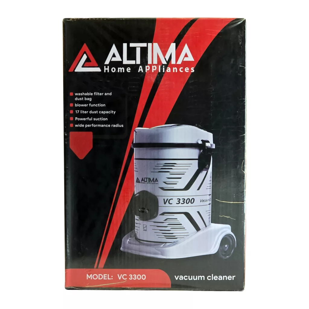 جاروبرقی سطلی 3300 وات آلتیما مدل VC3300