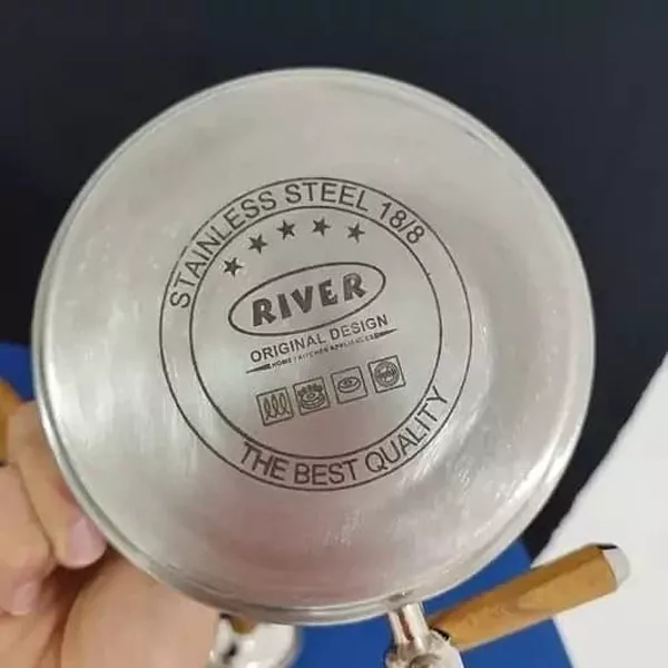 ست کتری و قوری ریور کد DH2163 گنجایش کتری 3 لیتر گنجایش قوری 1 لیتر