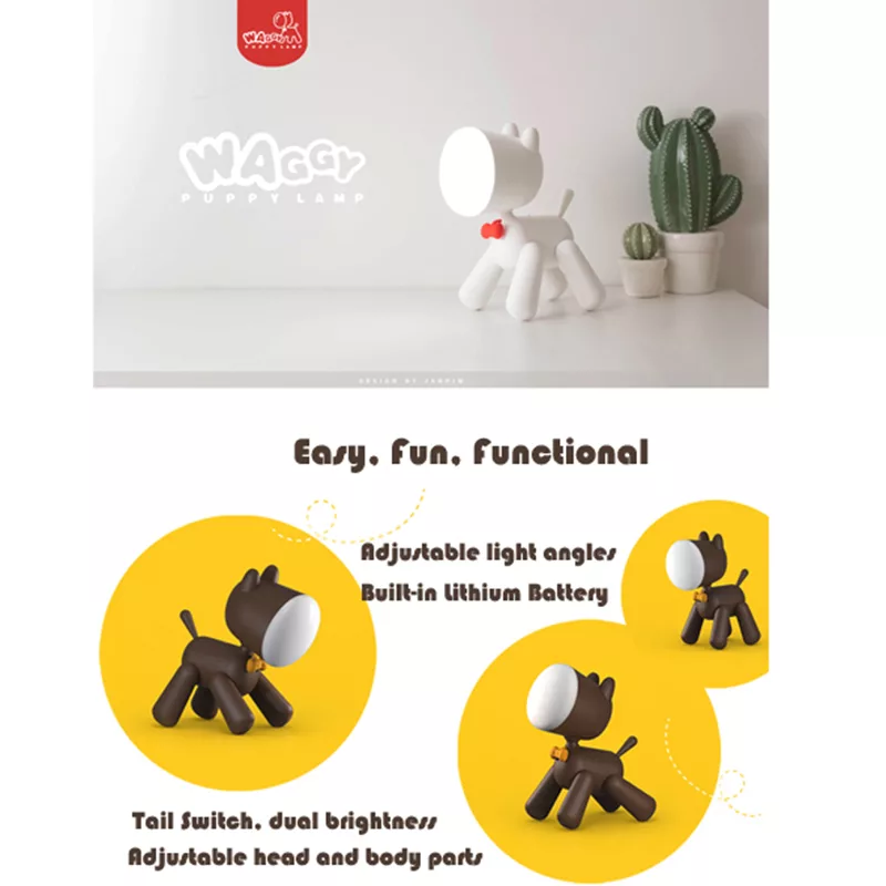 چراغ خواب اتاق کودک مدل Waggy