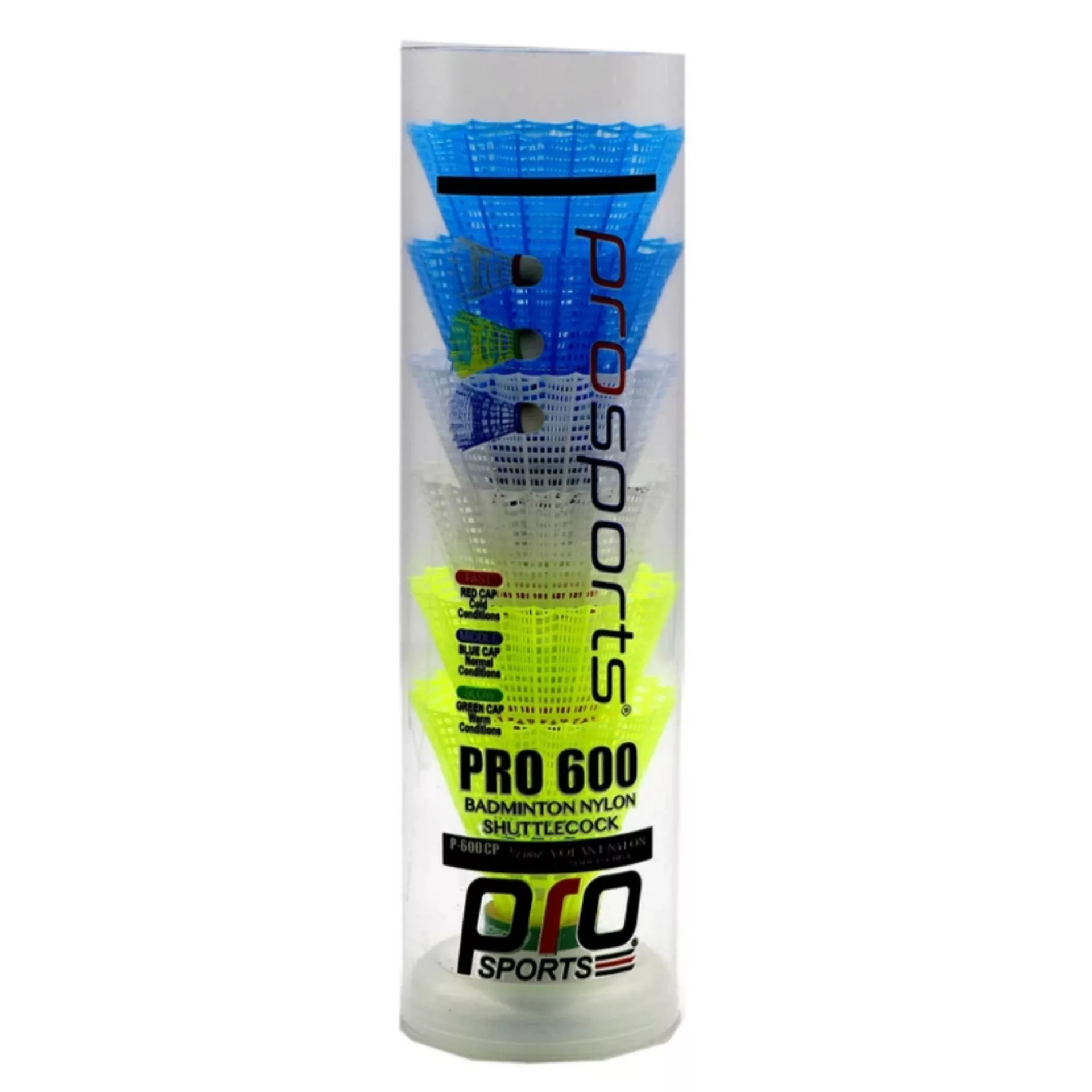 توپ بدمینتون پرو اسپورتز مدل PSP-2 MEGA بسته 6 عددی