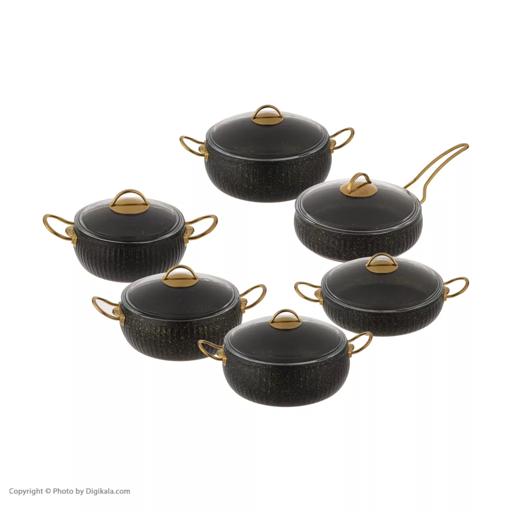 سرويس پخت و پز 10 پارچه اویز مدل Selin کد 001