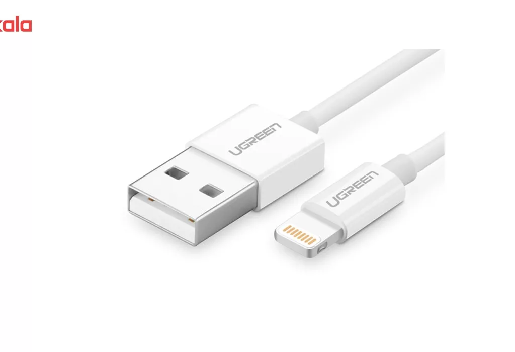 کابل تبدیل USB به لایتنینگ یوگرین مدل US155 طول 1.5 متر