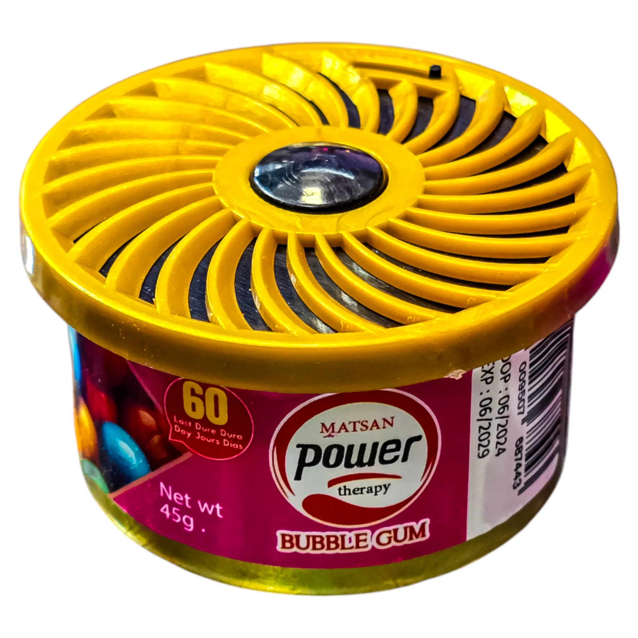 خوشبو کننده خودرو پاور مدل کنسروی - آدامس وزن ۴۵ گرم