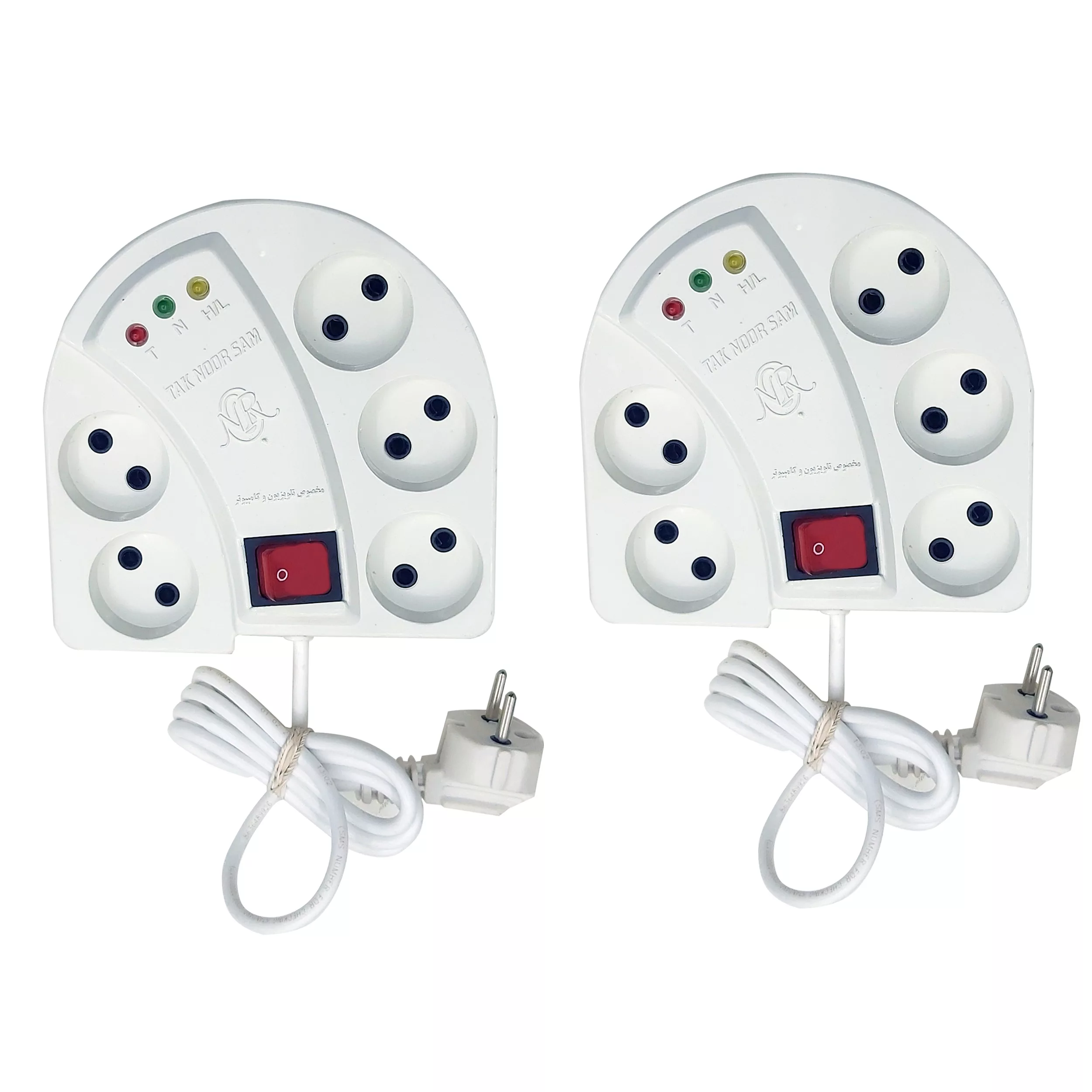 محافظ ولتاژ تک نور مدل 5P_3M_5P-1.25M مجموعه 2 عددی