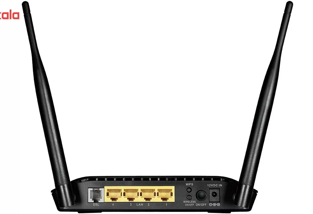 مودم روتر ADSL2 Plus بی‌ سیم N300 دی-لینک مدل DSL-2740U